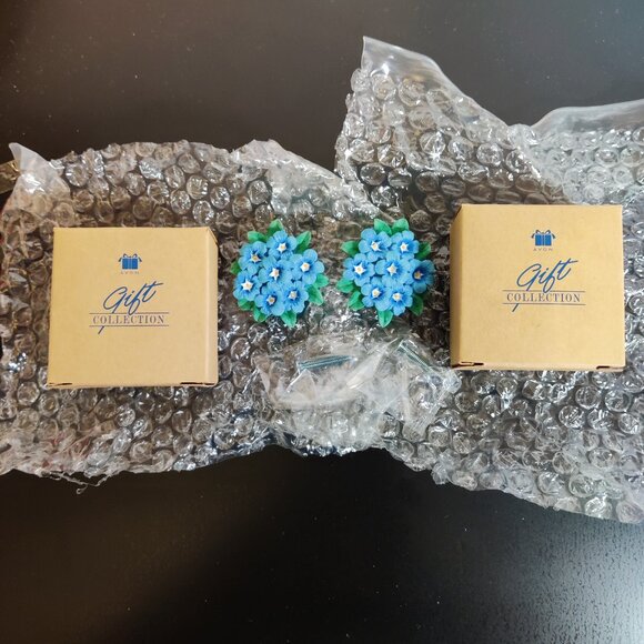 1999 Avon Gift Collection "Forget Me Knots" Drawer Pulls 2 count - Picture 2 of 15